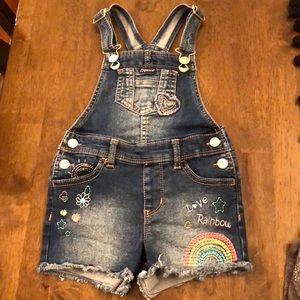 Toddler girl overalls